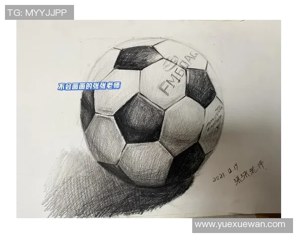 足球女星素描头像艺术风格创作展现动感与魅力